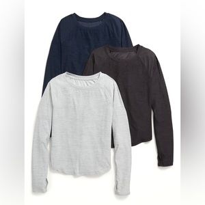 Old Navy Long Sleeve Shirt 3 Pack